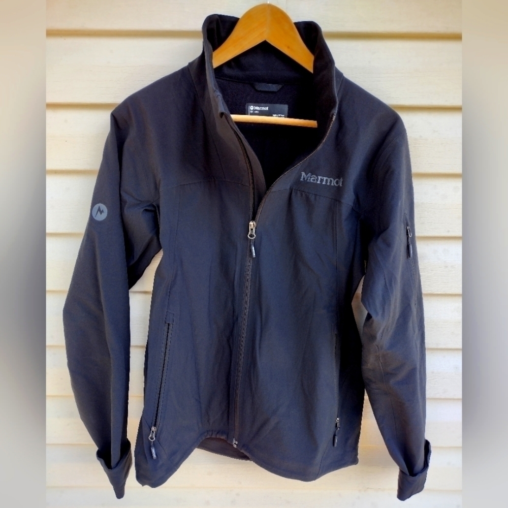 Marmot Black Softshell Utility Jacket